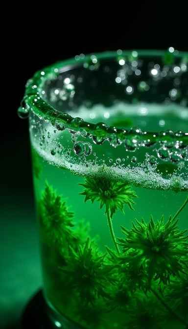 Glowing Emerald Libation