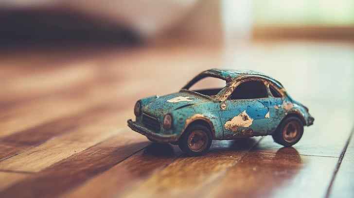 Vintage toy car