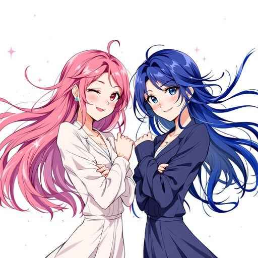 Pink Meets Blue
