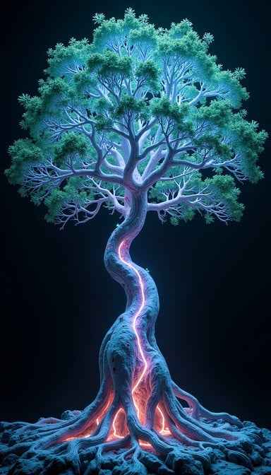 Luminous Life Tree