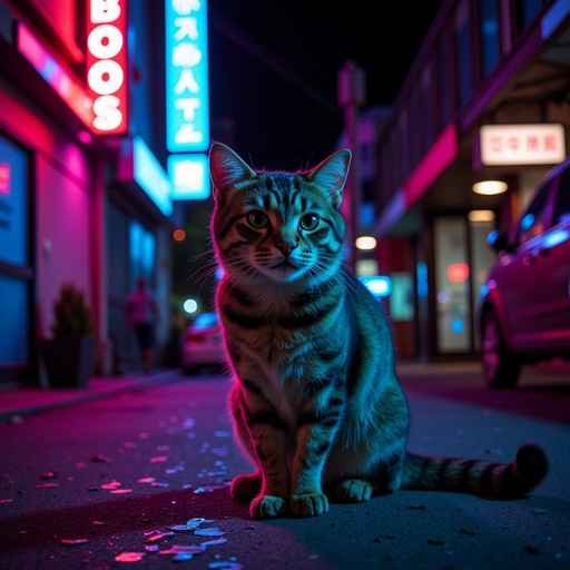 Neon Alley Cat Neon Alley Cat