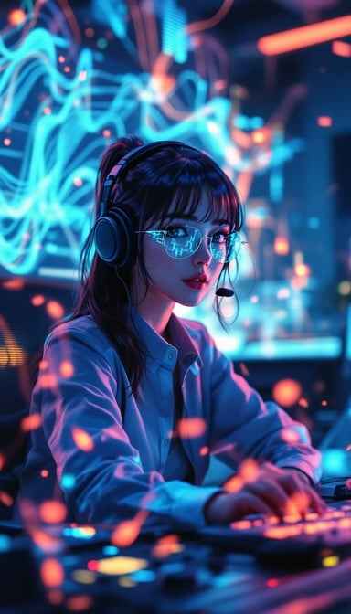 Cyberpunk Stream Queen Cyberpunk Stream Queen