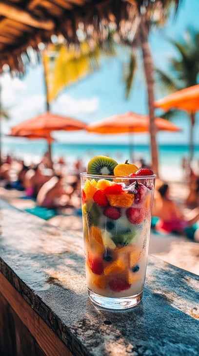 Tropical fruit cup Tropical fruit cup