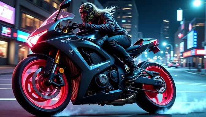 Neon Speed Demon