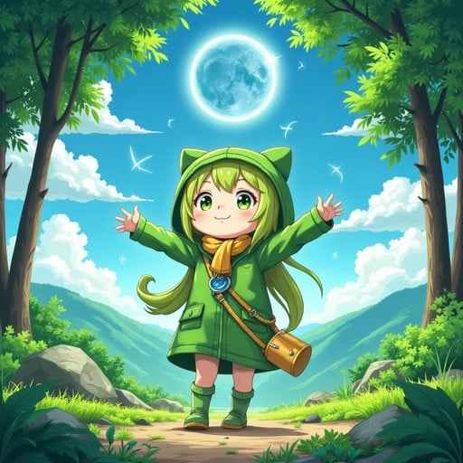 Moonlit Forest Adventure