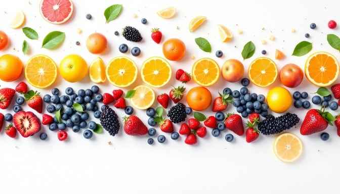 Fresh Fruit Rainbow