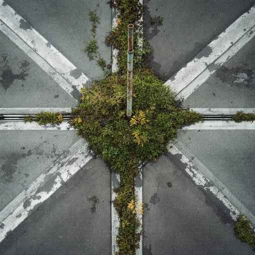 Nature Reclaims Streets