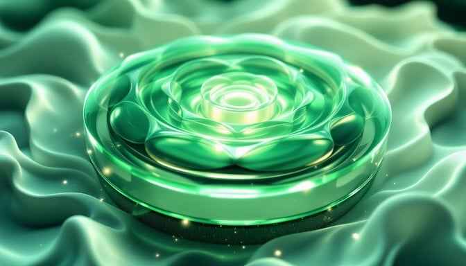 Emerald Cellular Spiral Emerald Cellular Spiral