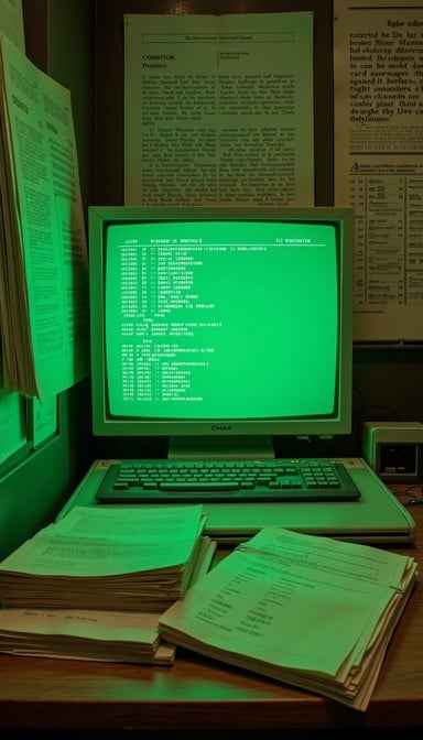 Vintage Green Terminal