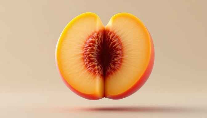 Floating Peach Split Floating Peach Split