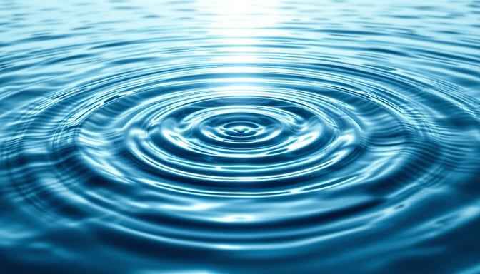 Rippling Water Circles Rippling Water Circles