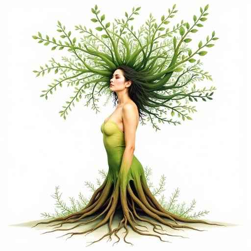 Verdant Woman Blooming Verdant Woman Blooming