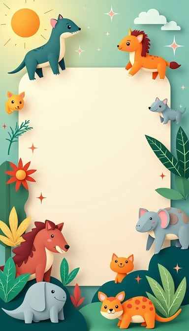 Playful Animal Friends Playful Animal Friends