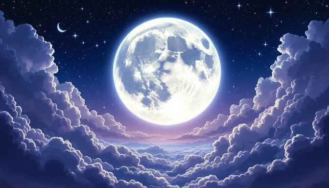 Magical Moonlit Night