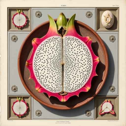 Botanical Dragon Fruit