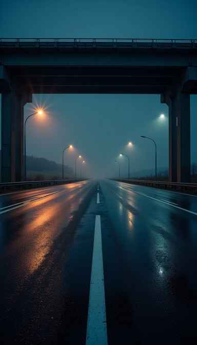 Midnight Highway Reflections Midnight Highway Reflections