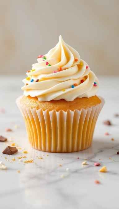 Perfect Vanilla Cupcake