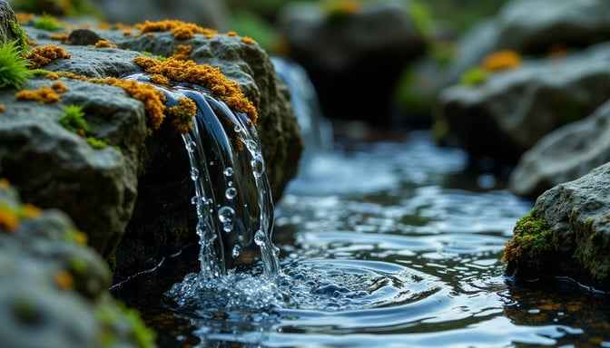 Nature's flowing artistry