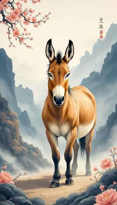 Majestic Mountain Donkey Majestic Mountain Donkey