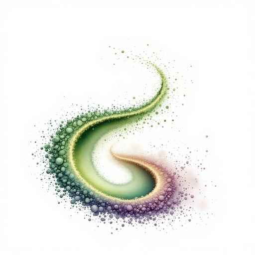 Spiraling Matcha Essence
