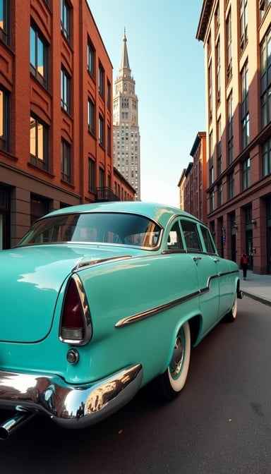 Turquoise Vintage Elegance