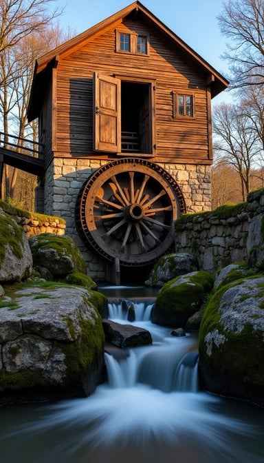 Historic Watermill Cascades Historic Watermill Cascades