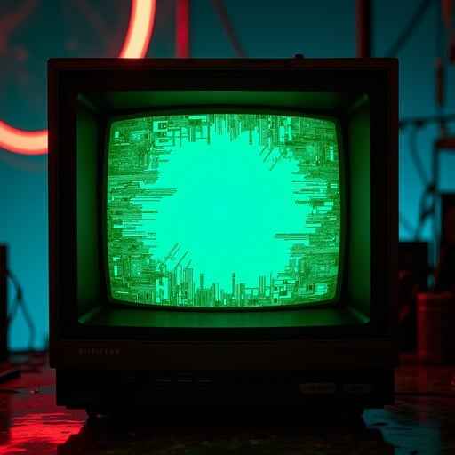 Glowing Retro Terminal Glowing Retro Terminal