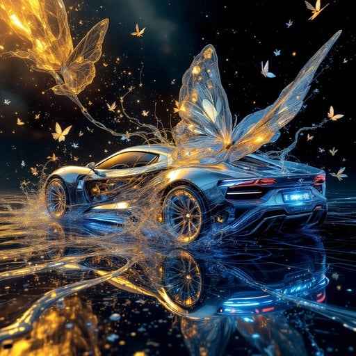 Butterfly Car Transformation