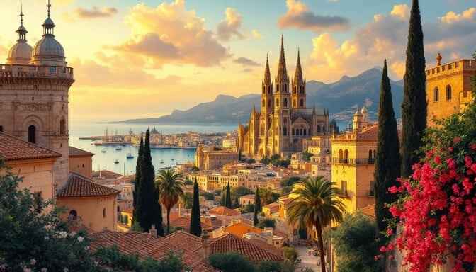 Mediterranean Gothic Sunset Mediterranean Gothic Sunset