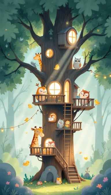 Magical Animal Treehouse Magical Animal Treehouse