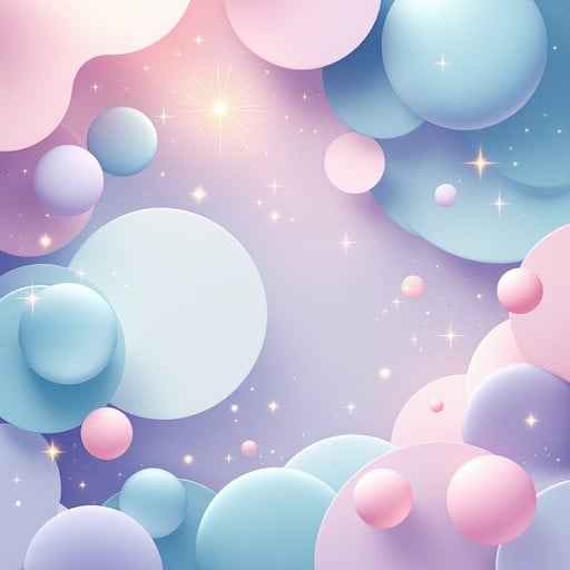 Dreamy Pastel Bubbles