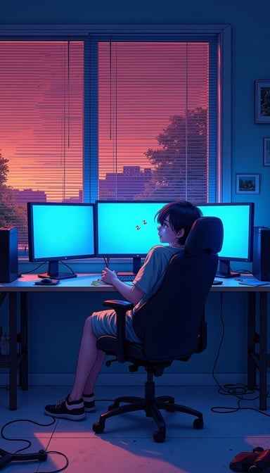 Digital Sunset Workspace