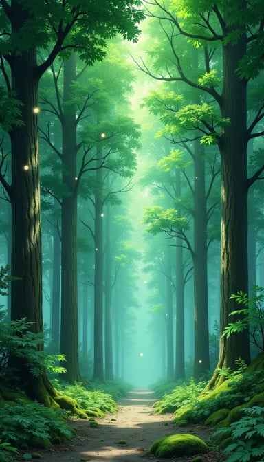 Mystical Forest Path