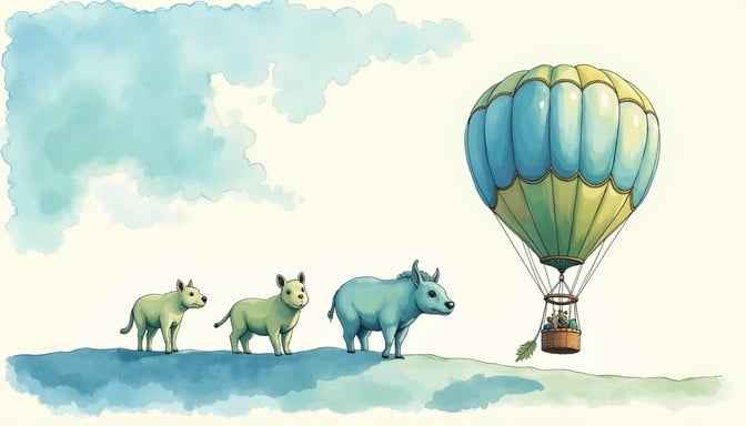 Animals Meet Balloon Animals Meet Balloon