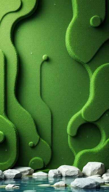 Mossy Wall Design