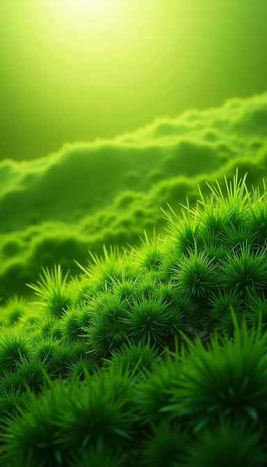 Vibrant Macro Greenery Vibrant Macro Greenery