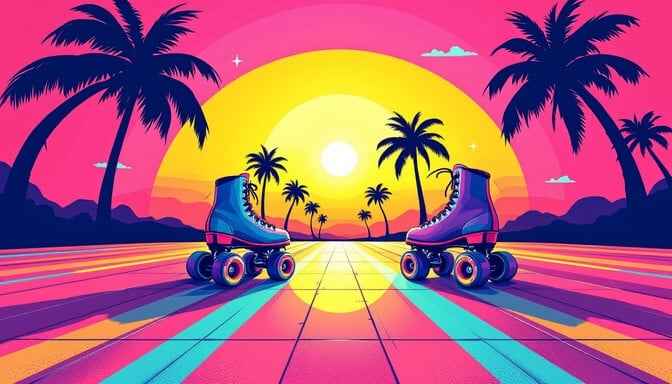 Retro Skate Paradise