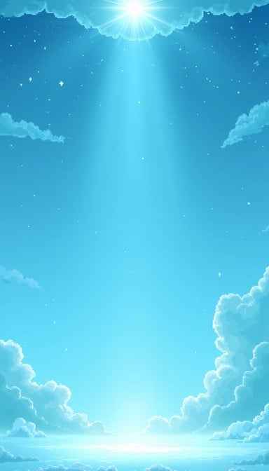 Heavenly Pixel Sky