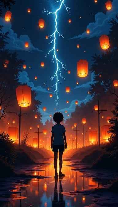 Lanterns and Lightning Lanterns and Lightning
