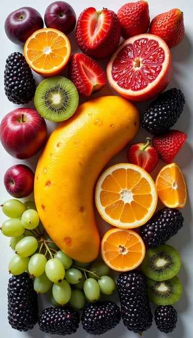 Fresh Fruit Rainbow