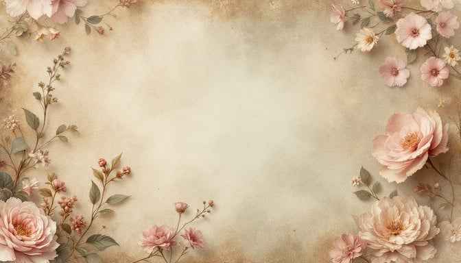 Vintage Floral Elegance Vintage Floral Elegance