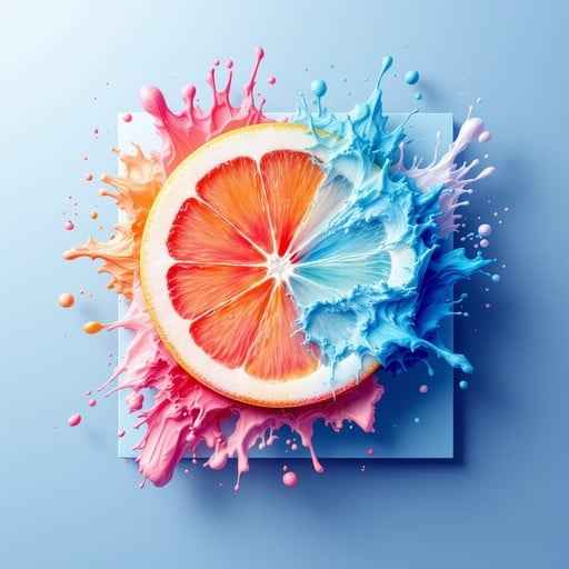 Splashing Citrus Art Splashing Citrus Art