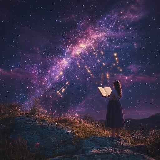 Starry night reading