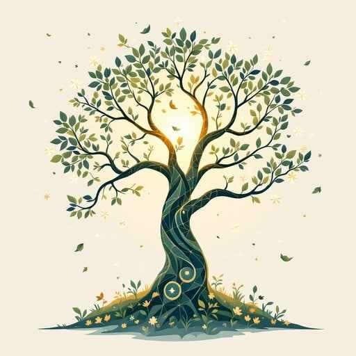 Enchanted Whimsical Tree Enchanted Whimsical Tree