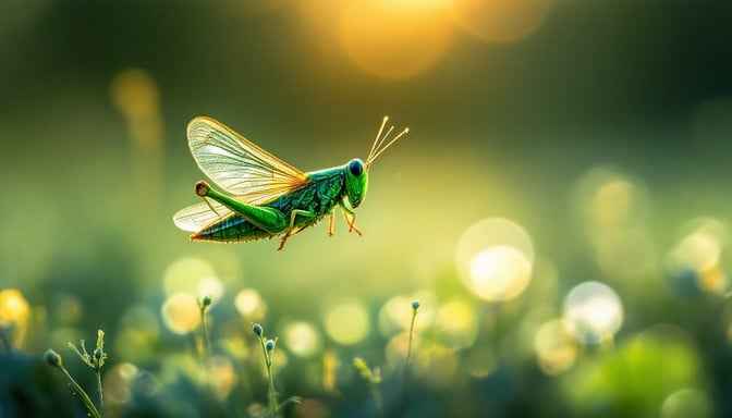 Leaping Grasshopper Dawn Leaping Grasshopper Dawn