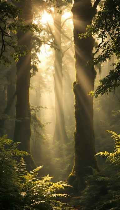 Mystical Forest Light