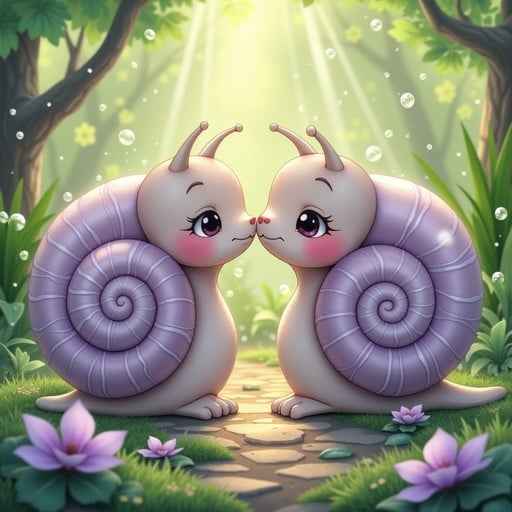 Magical Snail Friends Magical Snail Friends