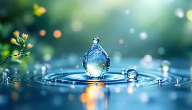 Crystalline Water Dance