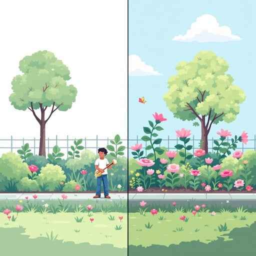 Garden Transforms Community Garden Transforms Community