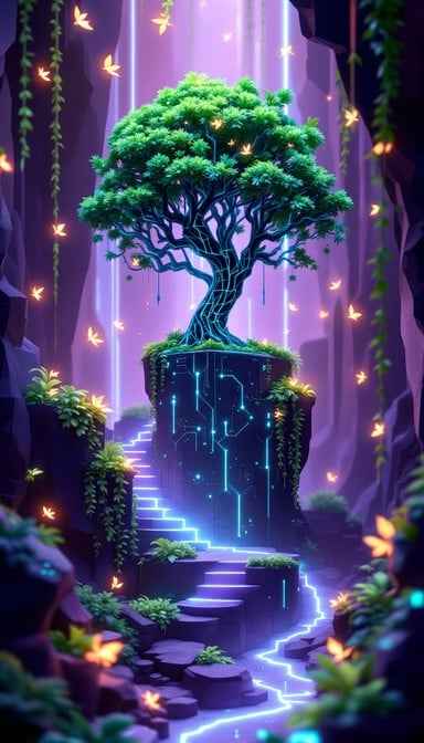 Cybernetic Tree Paradise